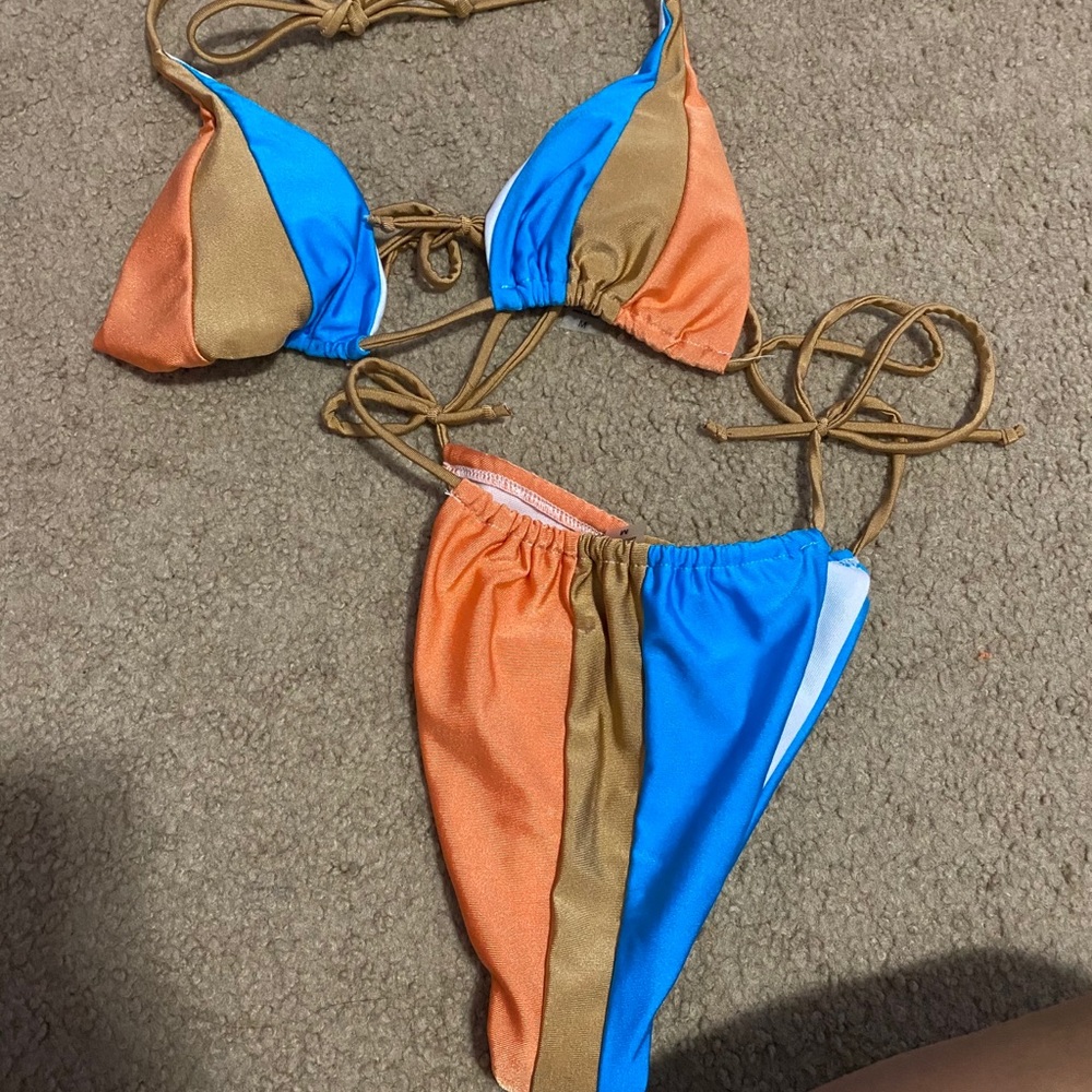 Color Block Bikini